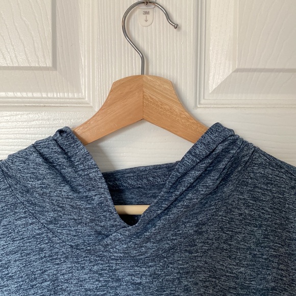 Nike Dri-fit hooded lightweight sweater - blue - size XL - Picture 4 of 5